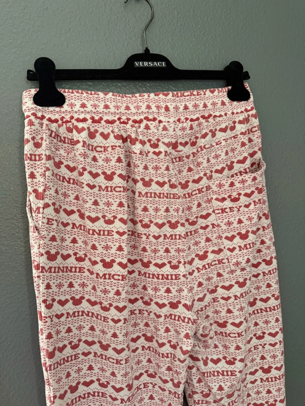 Disney Mickey and Minnie Christmas Holiday Pajama Pants - Picture 4 of 4